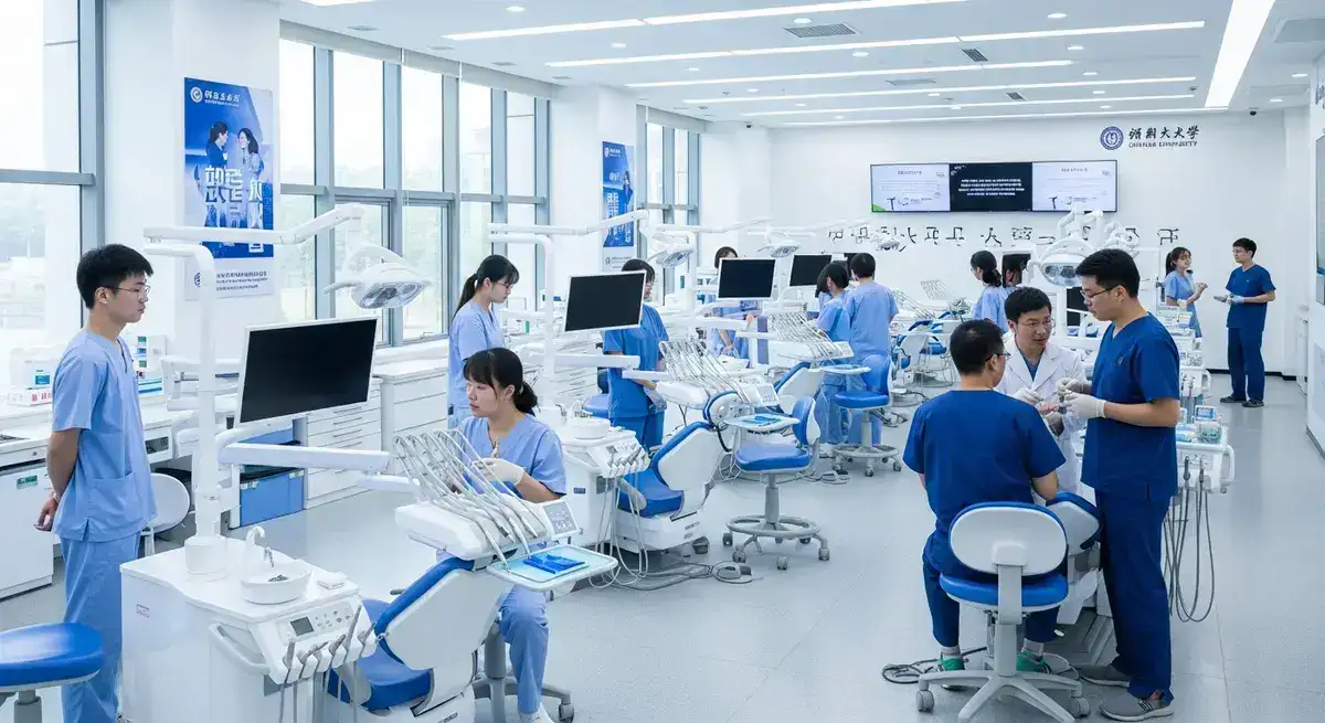 تحصیل دندانپزشکی در چین - کلینیک دانشگاهی