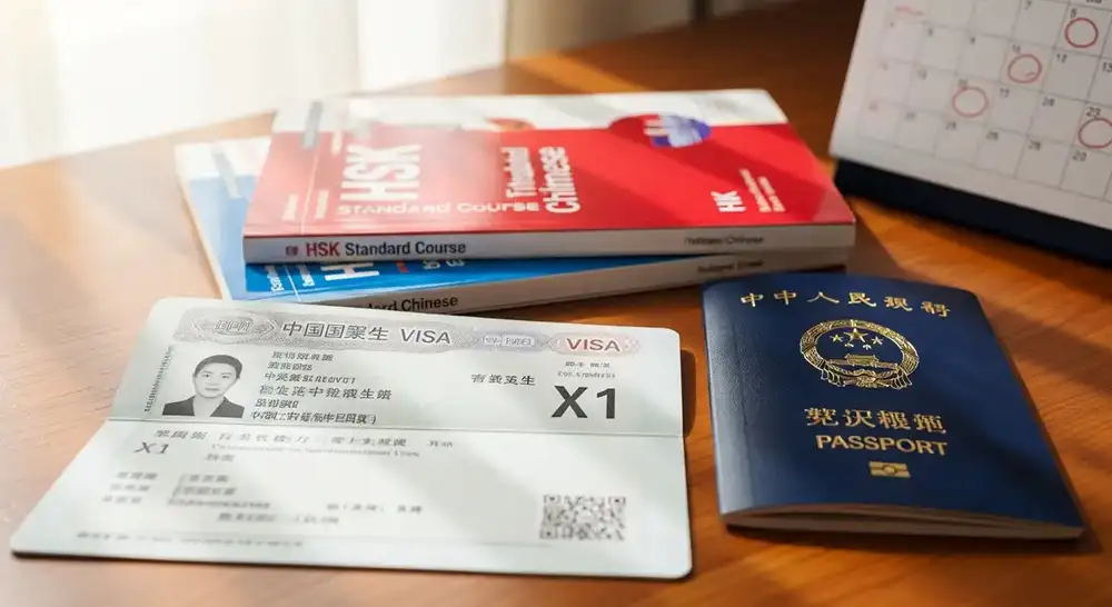 ویزای X2 چین چیست، راهنمای کامل ویزای کوتاه‌مدت تحصیلی ۲۰۲۶، Go2China